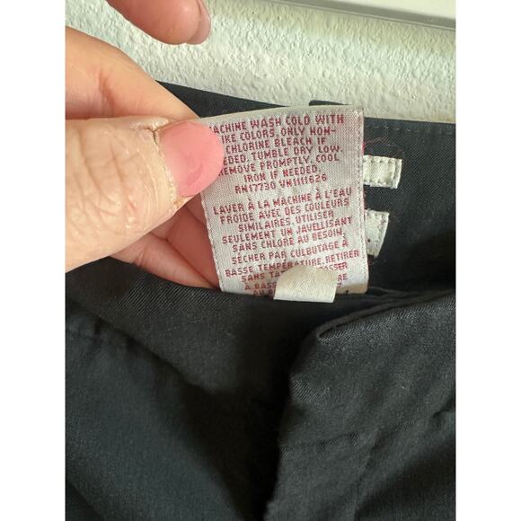 Merona Women's 8 Black Classic Straight Fit Stretch Extensible Dress Pants - Picture 11 of 13